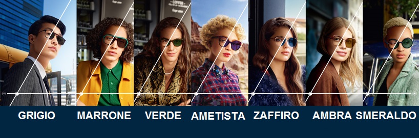 lenti fotocromatiche transitions colori iconic style