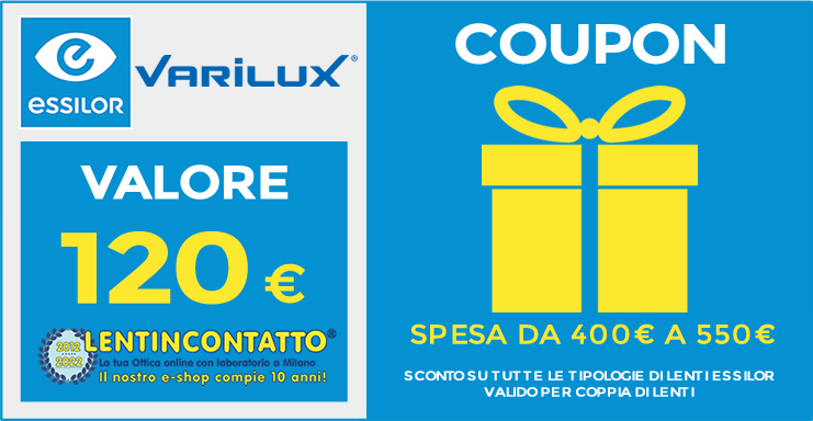 Lenti progressive Essilor Varilux - Tipo e prezzi
